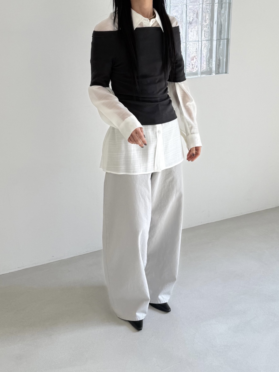 TAUPE韓國東大門直郵女裝新品時尚人氣26春夏推薦休閑褲棉TAUPE休閑褲