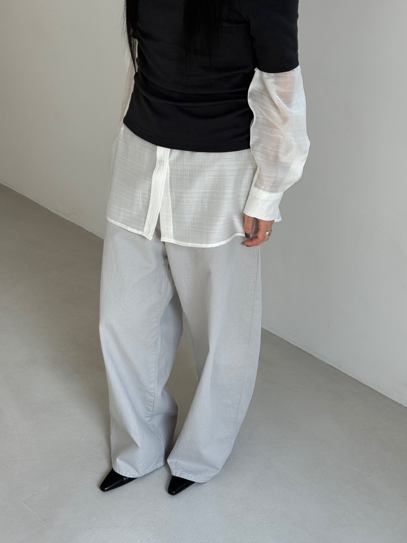 TAUPE韓國東大門直郵女裝新品時尚人氣26春夏推薦休閑褲棉TAUPE休閑褲