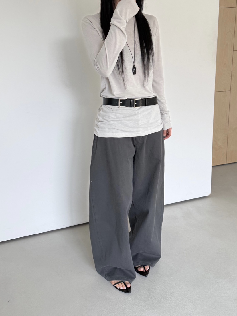 TAUPE韓國東大門直郵女裝新品時尚人氣26春夏推薦休閑褲棉TAUPE休閑褲