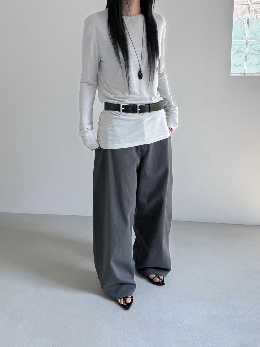 TAUPE韓國東大門直郵女裝新品時尚人氣26春夏推薦休閑褲棉TAUPE休閑褲