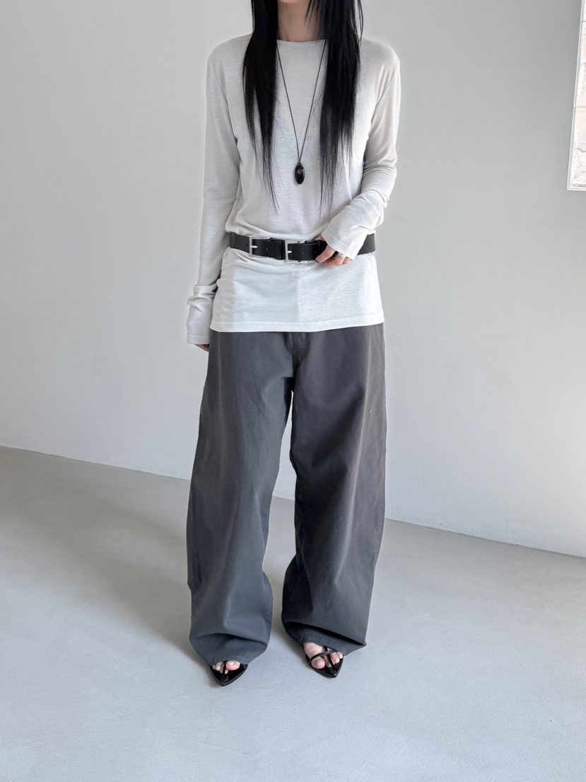 TAUPE韓國東大門直郵女裝新品時尚人氣26春夏推薦休閑褲棉TAUPE休閑褲