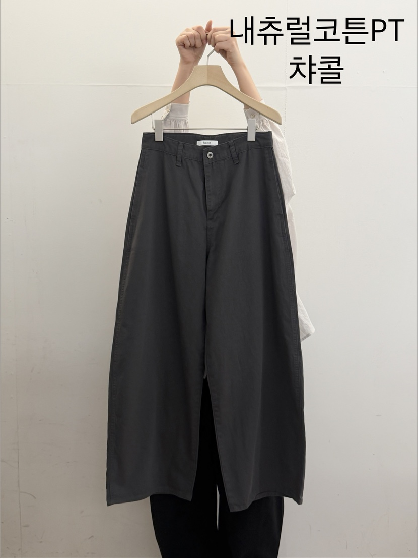 TAUPE韓國東大門直郵女裝新品時尚人氣26春夏推薦休閑褲棉TAUPE休閑褲圖色2