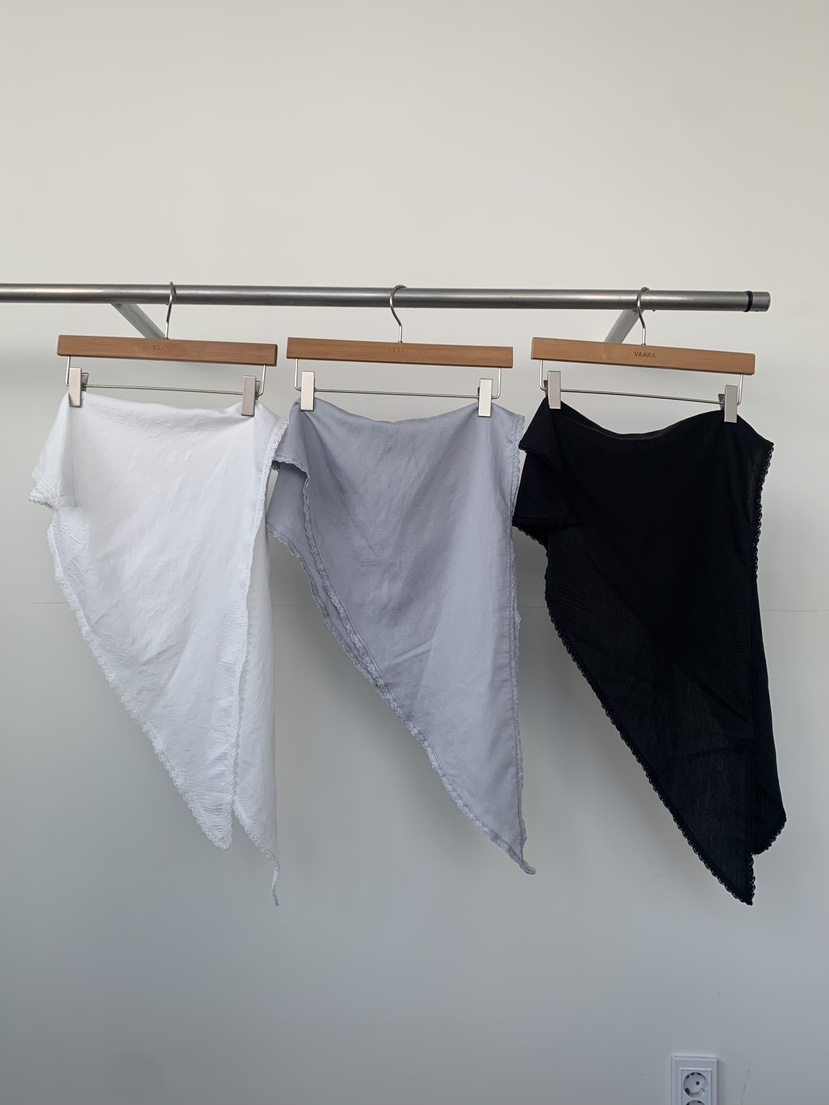 VAARA韓國東大門直郵女裝新款休閑推薦26春夏圍巾披肩圍巾VAARA圍巾/披肩