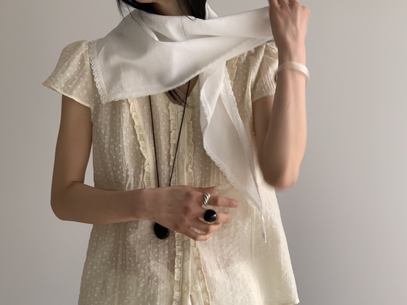 VAARA韓國東大門直郵女裝新款休閑推薦26春夏圍巾披肩圍巾VAARA圍巾/披肩