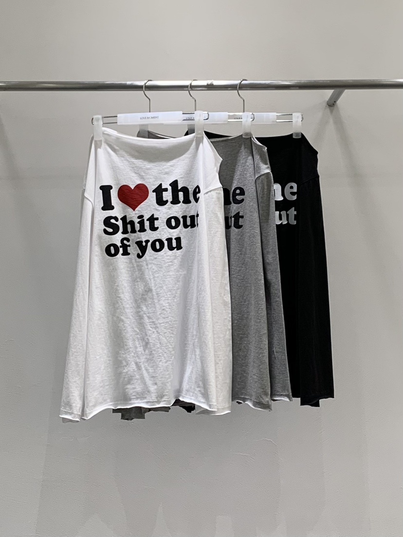 LOVE MOMENT韓國代購女士新品時尚職業人氣休閑26春夏長袖T恤LOVE MOMENT長袖T恤