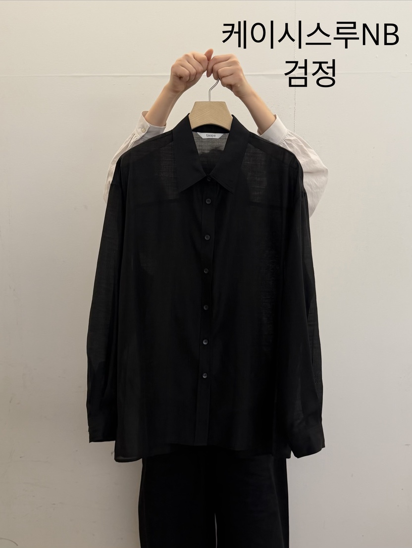 TAUPE韓國代購女士新款人氣職業時尚推薦休閑襯衫蕾絲衫透視TAUPE襯衫/蕾絲衫圖色3