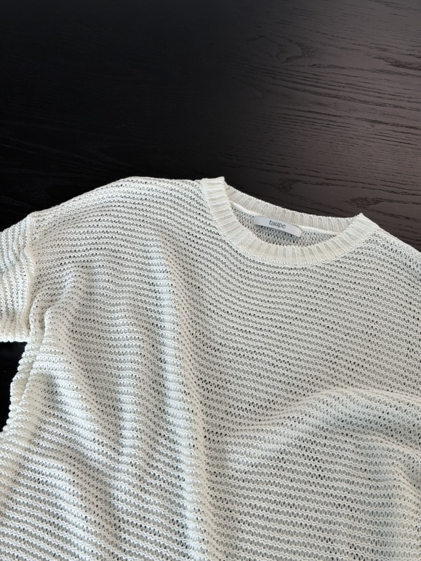 TAUPE韓國東大門直郵女士新品職業26春夏人氣推薦休閑針織衫TAUPE針織衫
