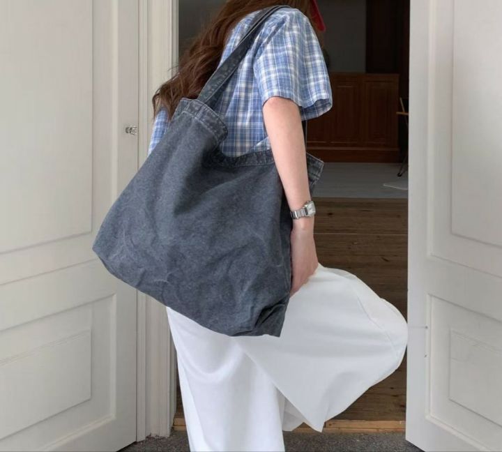 TROUVAILLE韓國東大門直郵女裝新品推薦職業單肩斜跨包水洗TROUVAILLE單肩/斜跨包