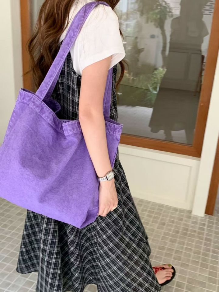 TROUVAILLE韓國東大門直郵女裝新品推薦職業單肩斜跨包水洗TROUVAILLE單肩/斜跨包