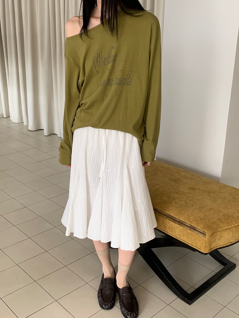 VAARA韓國直郵實拍女士新款人氣熱賣推薦時尚職業長袖T恤VAARA長袖T恤