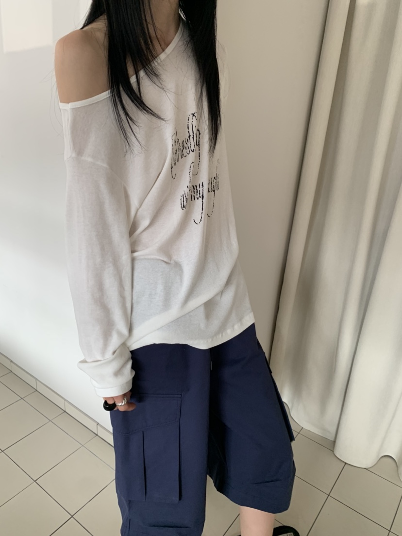 VAARA韓國直郵實拍女士新款人氣熱賣推薦時尚職業長袖T恤VAARA長袖T恤