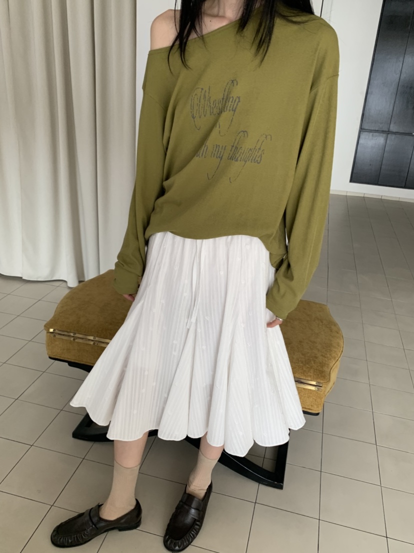 VAARA韓國直郵實拍女士新款人氣熱賣推薦時尚職業長袖T恤VAARA長袖T恤