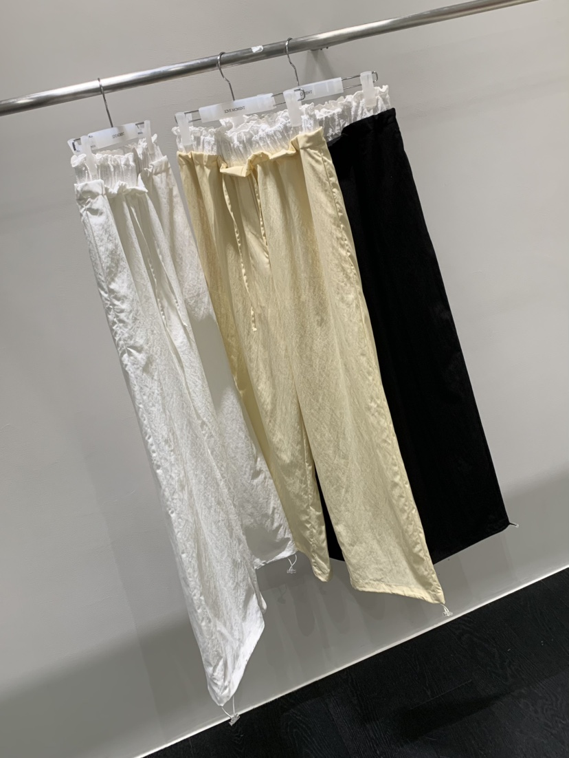 LOVE MOMENT韓國直郵實拍女士新品熱賣職業時尚休閑褲蕾絲LOVE MOMENT休閑褲