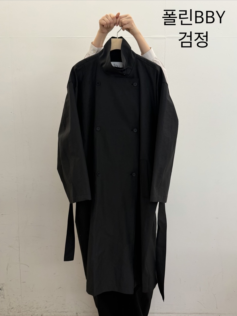 TAUPE韓國東大門直郵女士新品休閑26春夏推薦長款風衣含腰繩TAUPE長款風衣圖色2