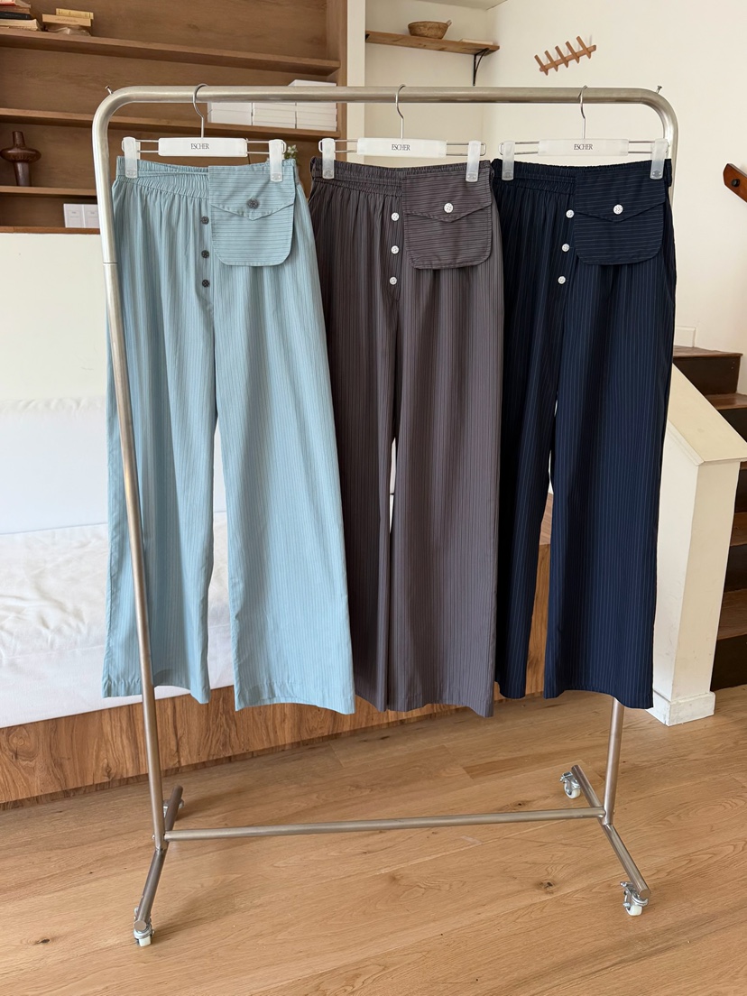 ESCHER韓國直郵女裝新品熱賣推薦人氣時尚26春夏休閑休閑褲ESCHER休閑褲