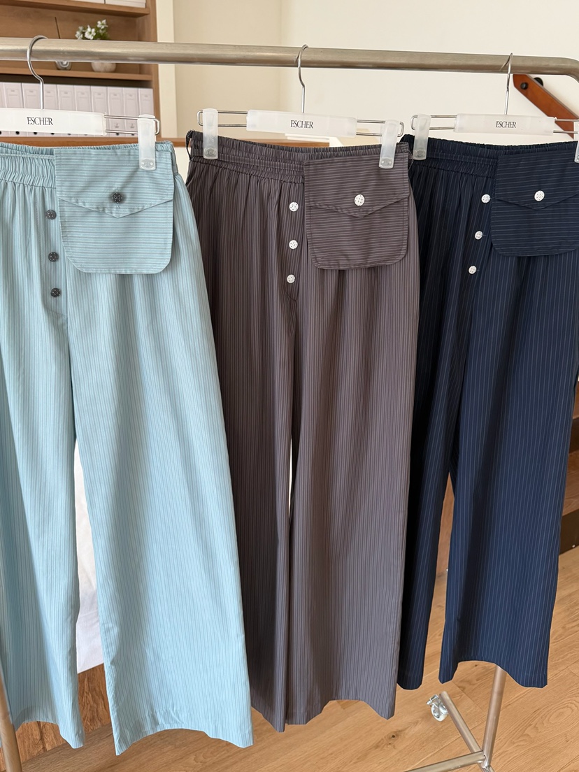 ESCHER韓國直郵女裝新品熱賣推薦人氣時尚26春夏休閑休閑褲ESCHER休閑褲