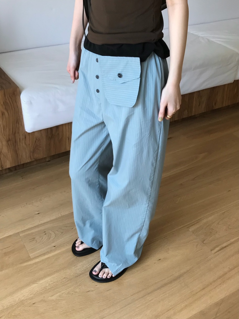 ESCHER韓國直郵女裝新品熱賣推薦人氣時尚26春夏休閑休閑褲ESCHER休閑褲