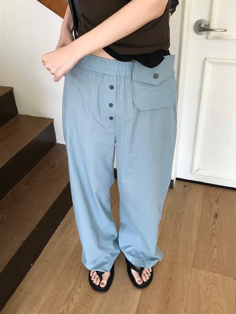 ESCHER韓國直郵女裝新品熱賣推薦人氣時尚26春夏休閑休閑褲ESCHER休閑褲