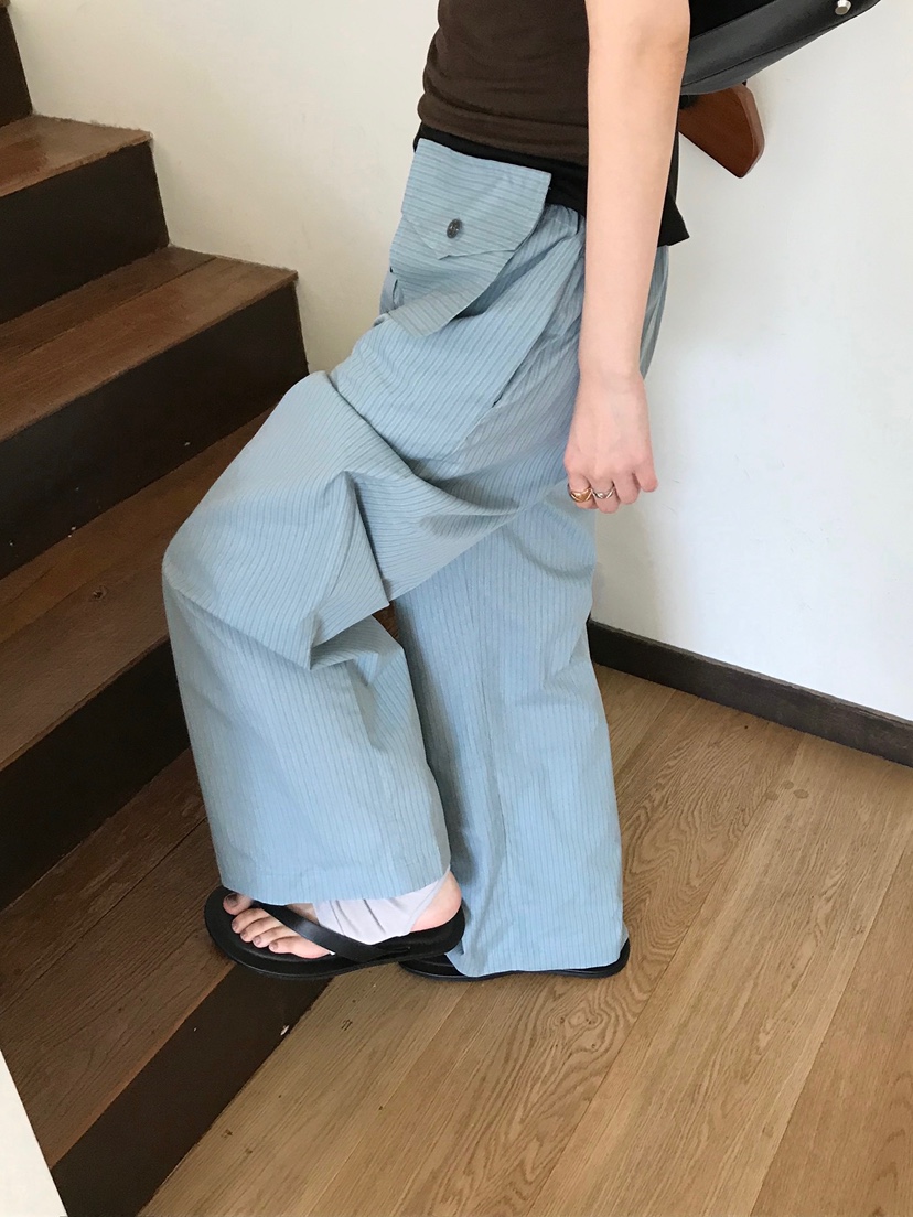 ESCHER韓國直郵女裝新品熱賣推薦人氣時尚26春夏休閑休閑褲ESCHER休閑褲