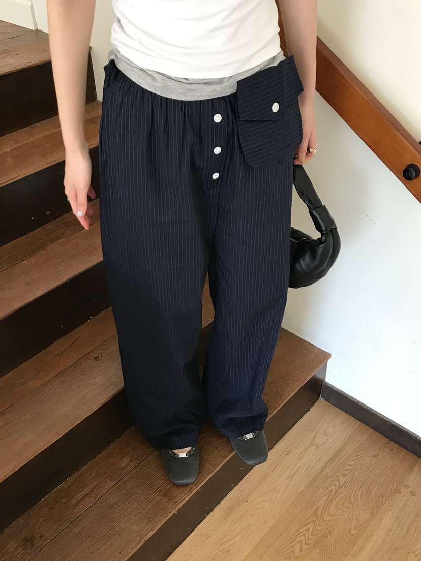 ESCHER韓國直郵女裝新品熱賣推薦人氣時尚26春夏休閑休閑褲ESCHER休閑褲