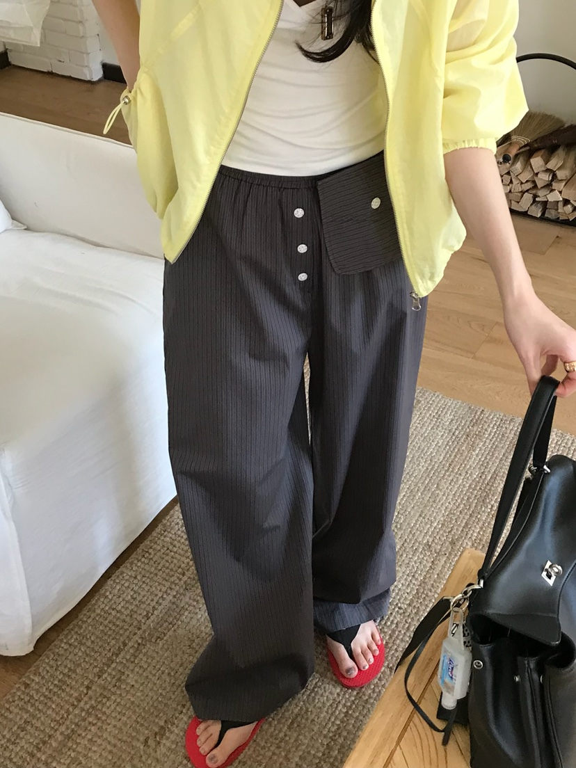 ESCHER韓國直郵女裝新品熱賣推薦人氣時尚26春夏休閑休閑褲ESCHER休閑褲