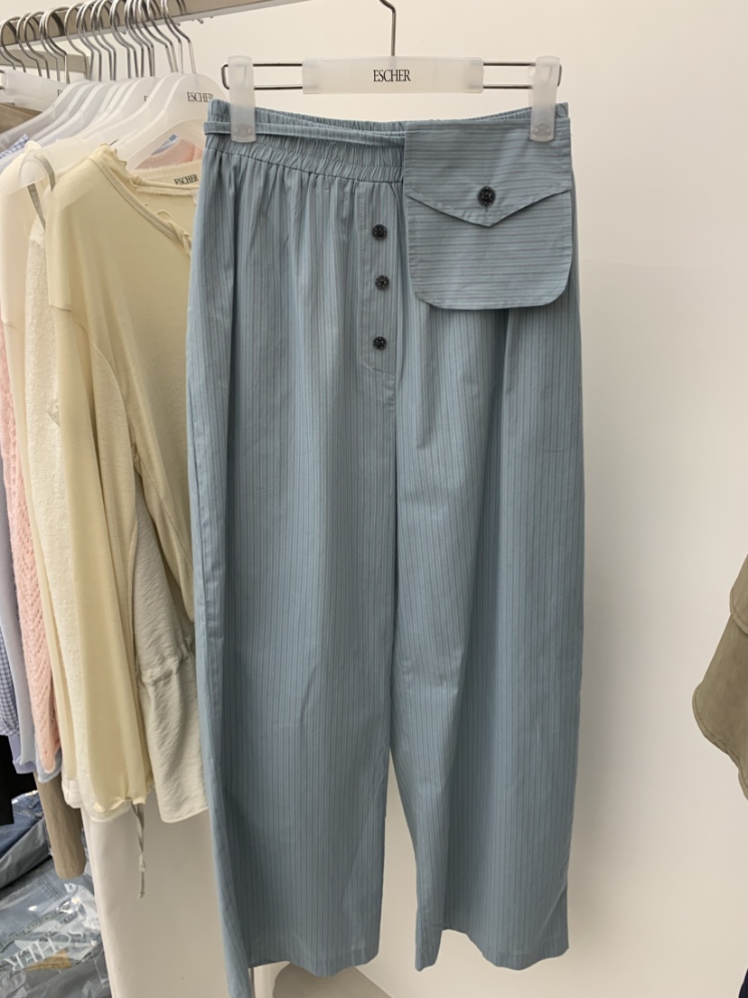 ESCHER韓國直郵女裝新品熱賣推薦人氣時尚26春夏休閑休閑褲ESCHER休閑褲圖色2