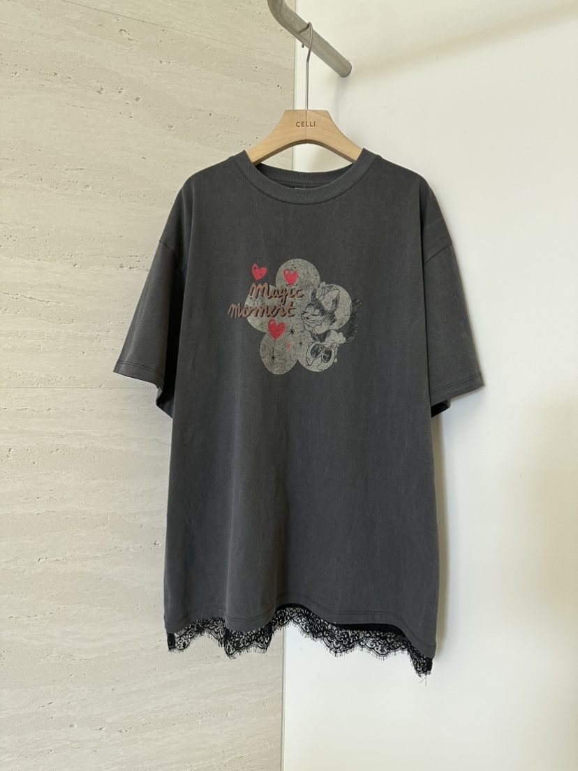 CELLI韓國直郵女裝新品熱賣時尚人氣26春夏推薦職業休閑T恤CELLIT恤圖色2