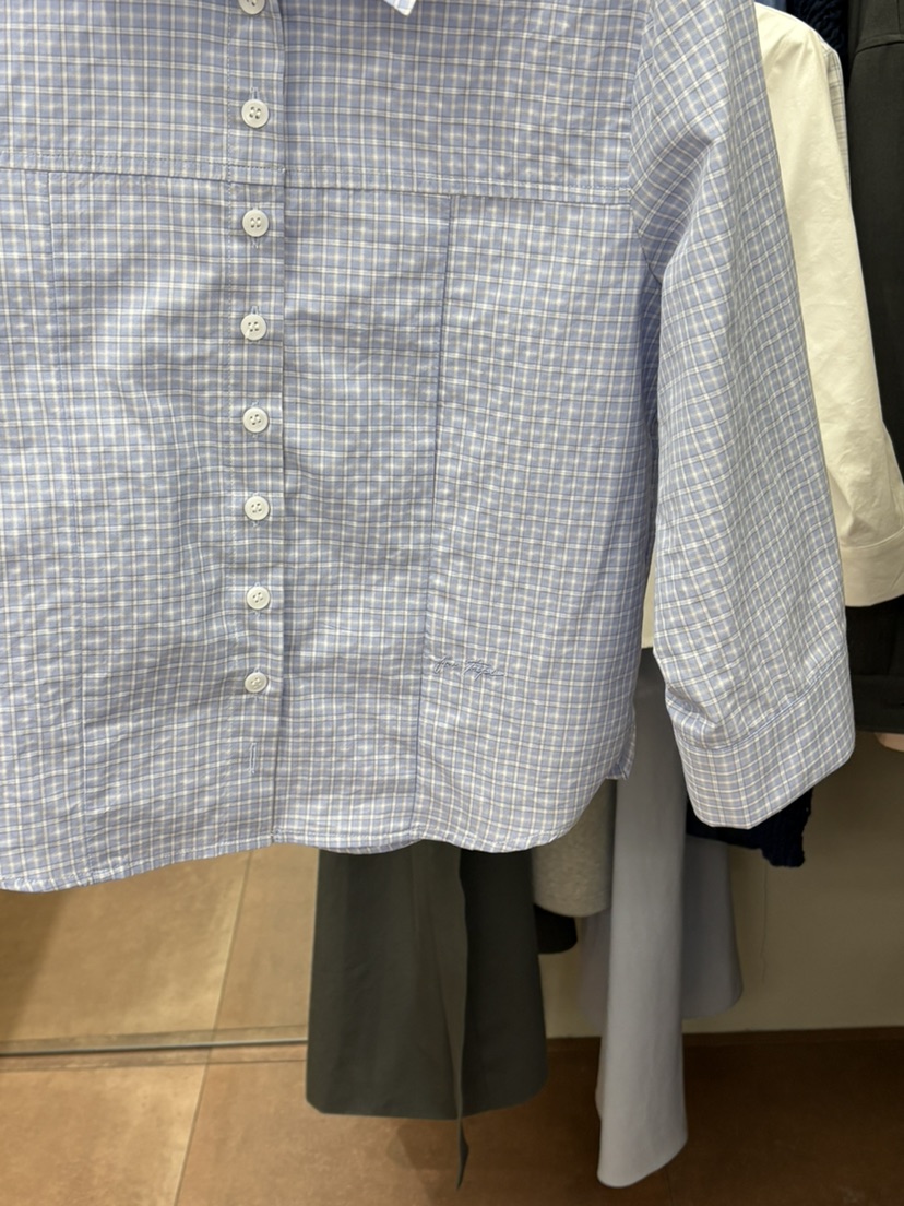 FOR TAPE韓國直郵實拍女裝新品推薦熱賣26春夏襯衫蕾絲衫FOR TAPE襯衫/蕾絲衫