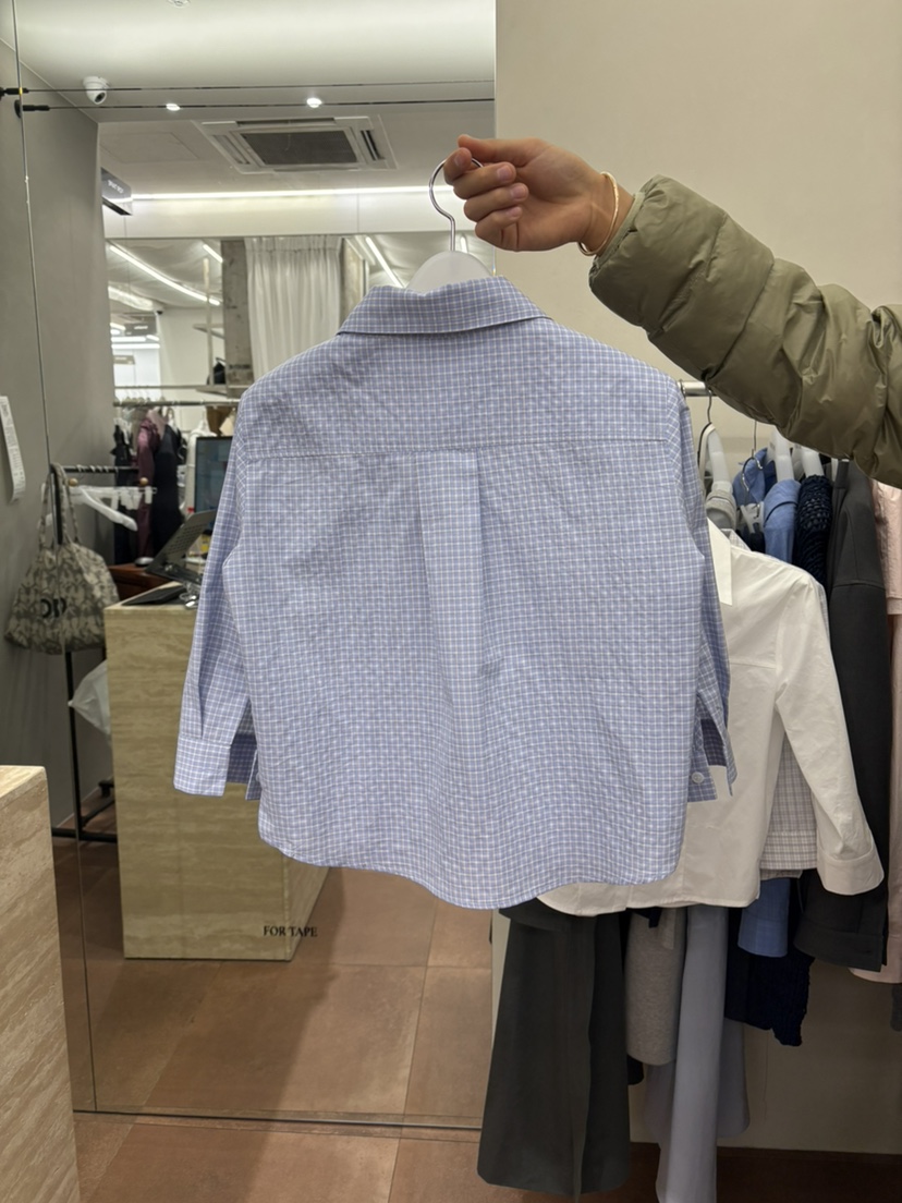 FOR TAPE韓國直郵實拍女裝新品推薦熱賣26春夏襯衫蕾絲衫FOR TAPE襯衫/蕾絲衫