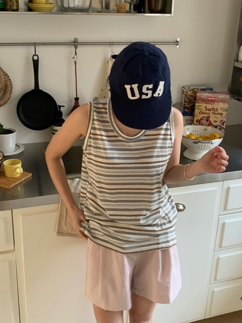 COBALT BLUE韓國東大門直郵女裝新品推薦時尚休閑吊帶背心COBALT BLUE吊帶/背心