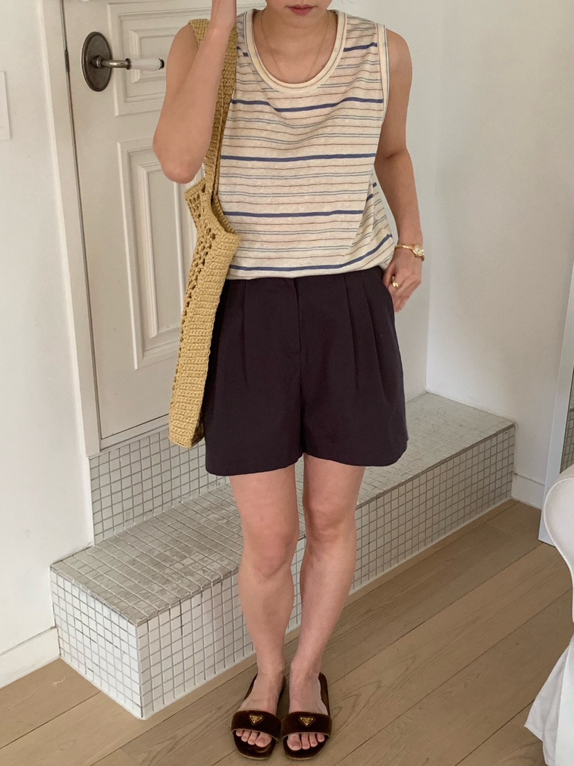 COBALT BLUE韓國東大門直郵女裝新品推薦時尚休閑吊帶背心COBALT BLUE吊帶/背心