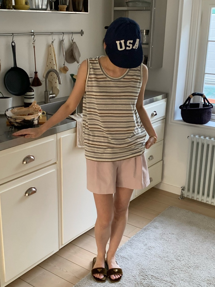 COBALT BLUE韓國東大門直郵女裝新品推薦時尚休閑吊帶背心COBALT BLUE吊帶/背心圖色4