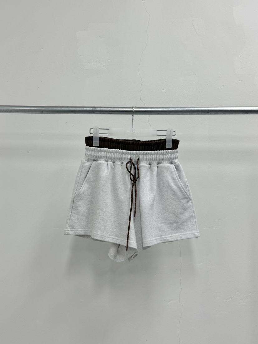 MOSMOS韓國直郵實拍女士新品時尚推薦26春夏職業熱賣短褲MOSMOS短褲圖色1