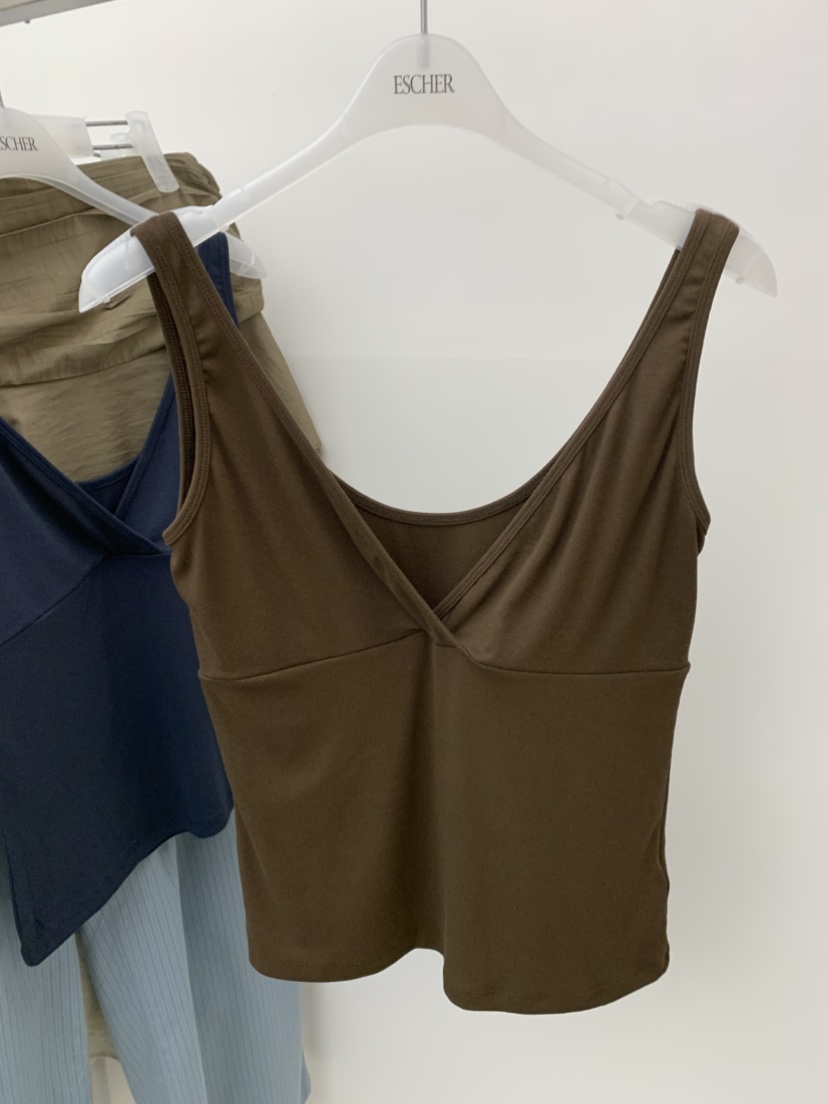 ESCHER韓國東大門直郵女士新品熱賣職業吊帶背心不含內搭ESCHER吊帶/背心