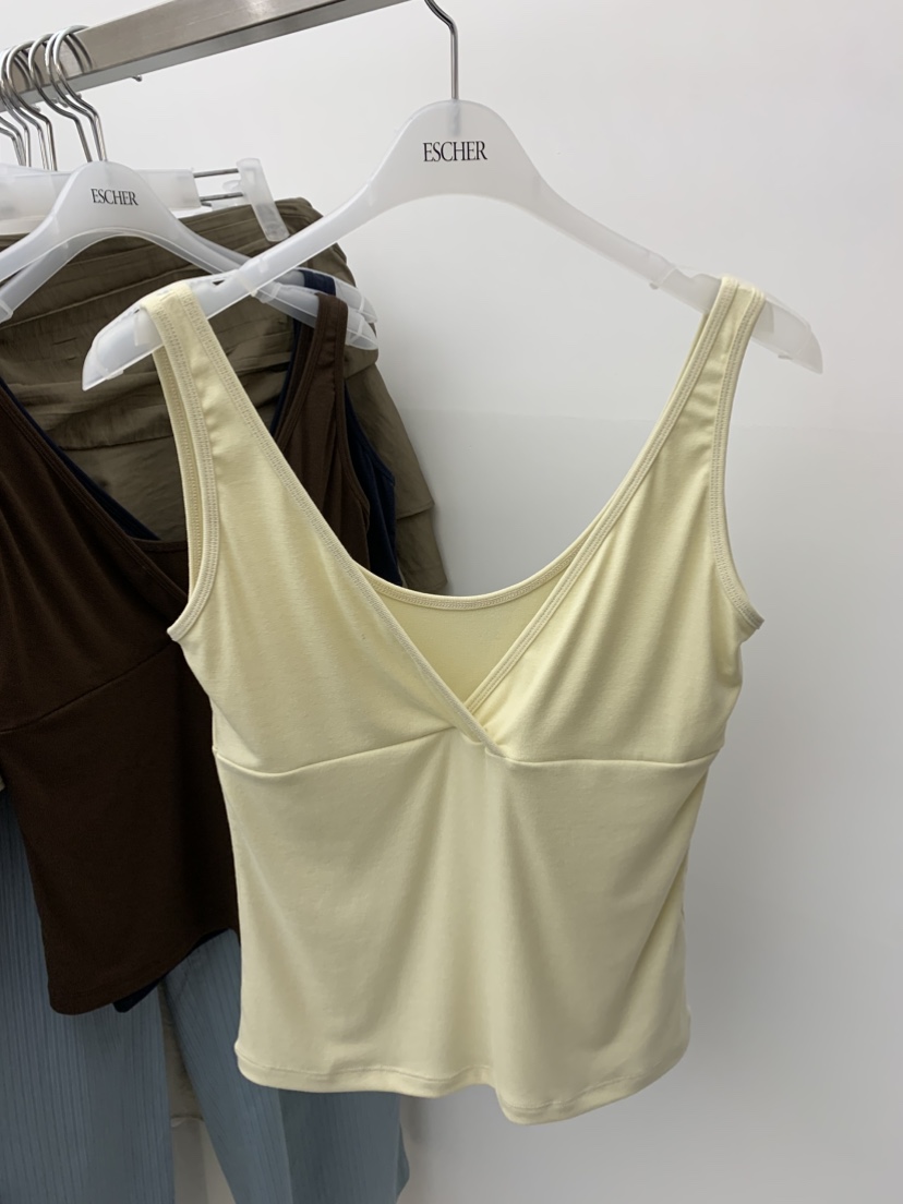 ESCHER韓國東大門直郵女士新品熱賣職業吊帶背心不含內搭ESCHER吊帶/背心