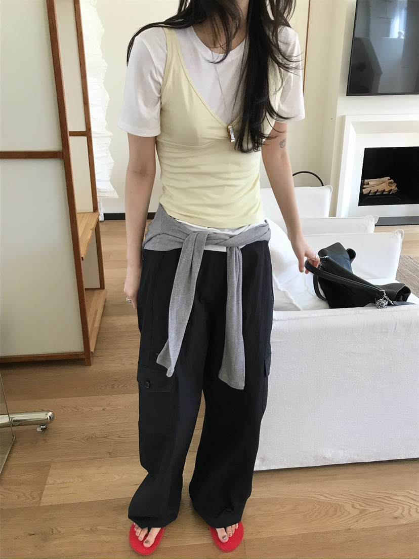 ESCHER韓國東大門直郵女士新品熱賣職業吊帶背心不含內搭ESCHER吊帶/背心