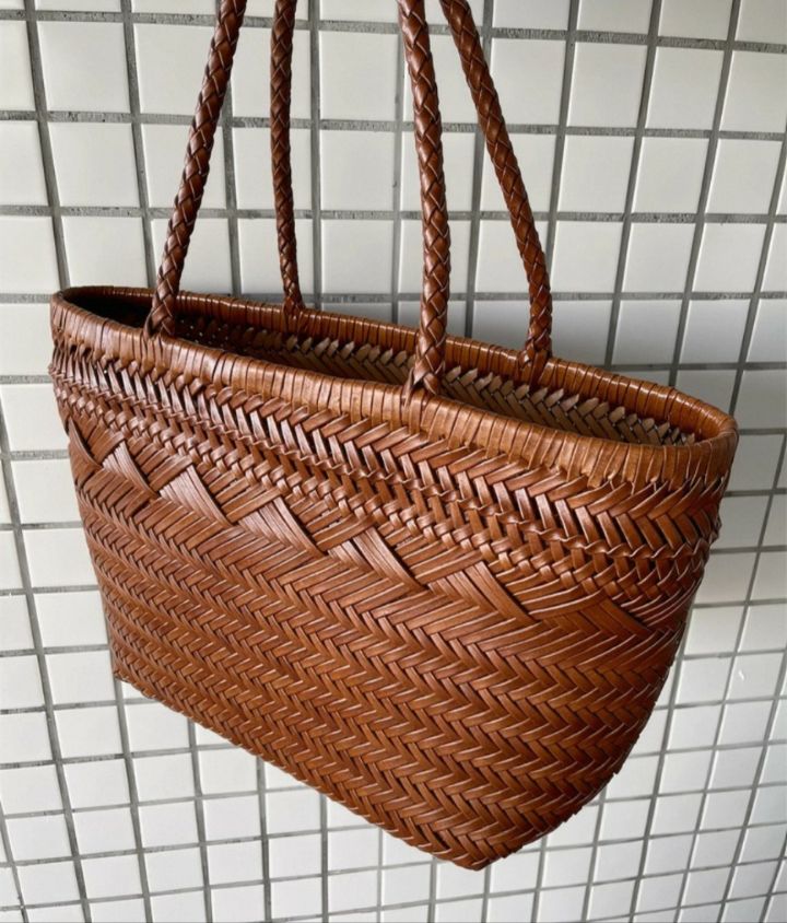 TROUVAILLE韓國直郵實拍女士新品休閑單肩斜跨包牛皮混紡TROUVAILLE單肩/斜跨包圖色1