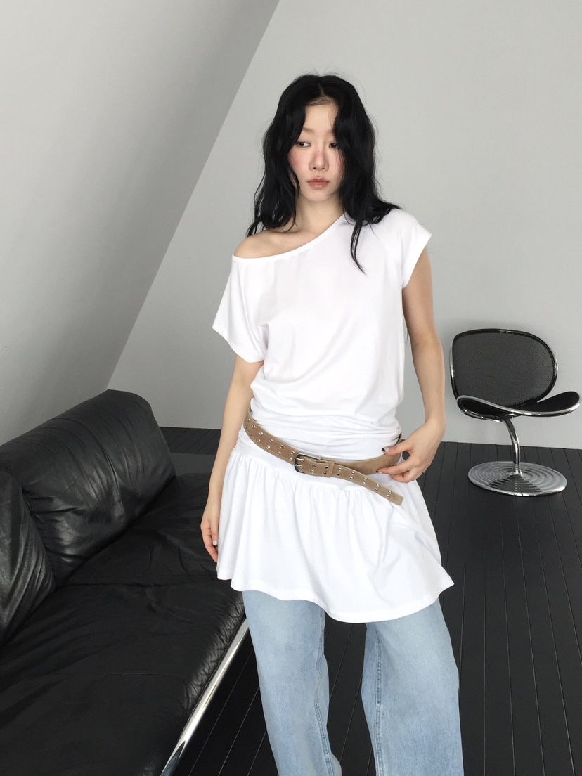 LOVE MOMENT韓國直郵女裝新品休閑熱賣職業時尚連衣裙寬松LOVE MOMENT連衣裙