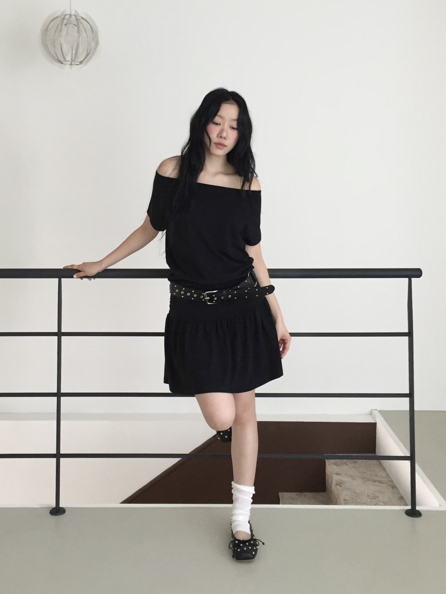 LOVE MOMENT韓國直郵女裝新品休閑熱賣職業時尚連衣裙寬松LOVE MOMENT連衣裙