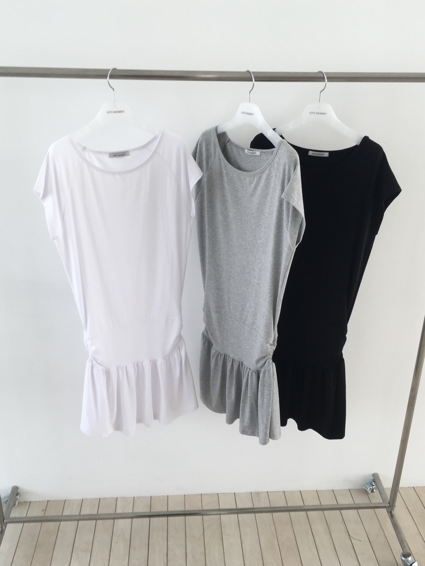LOVE MOMENT韓國直郵女裝新品休閑熱賣職業時尚連衣裙寬松LOVE MOMENT連衣裙