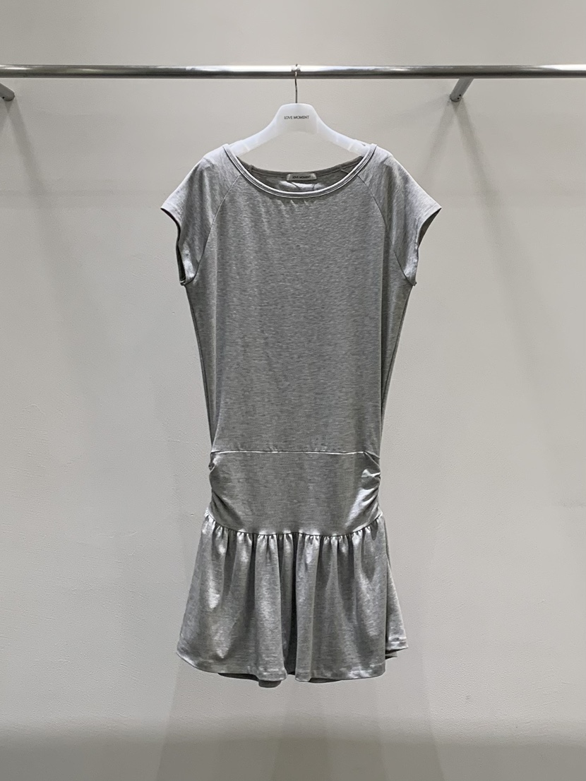 LOVE MOMENT韓國直郵女裝新品休閑熱賣職業時尚連衣裙寬松LOVE MOMENT連衣裙圖色2