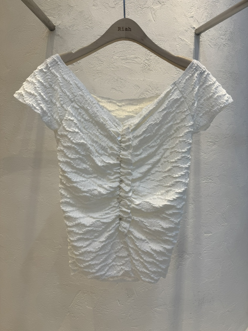 RIAH韓國代購女士新款26春夏休閑熱賣時尚推薦職業人氣T恤RIAHT恤圖色1