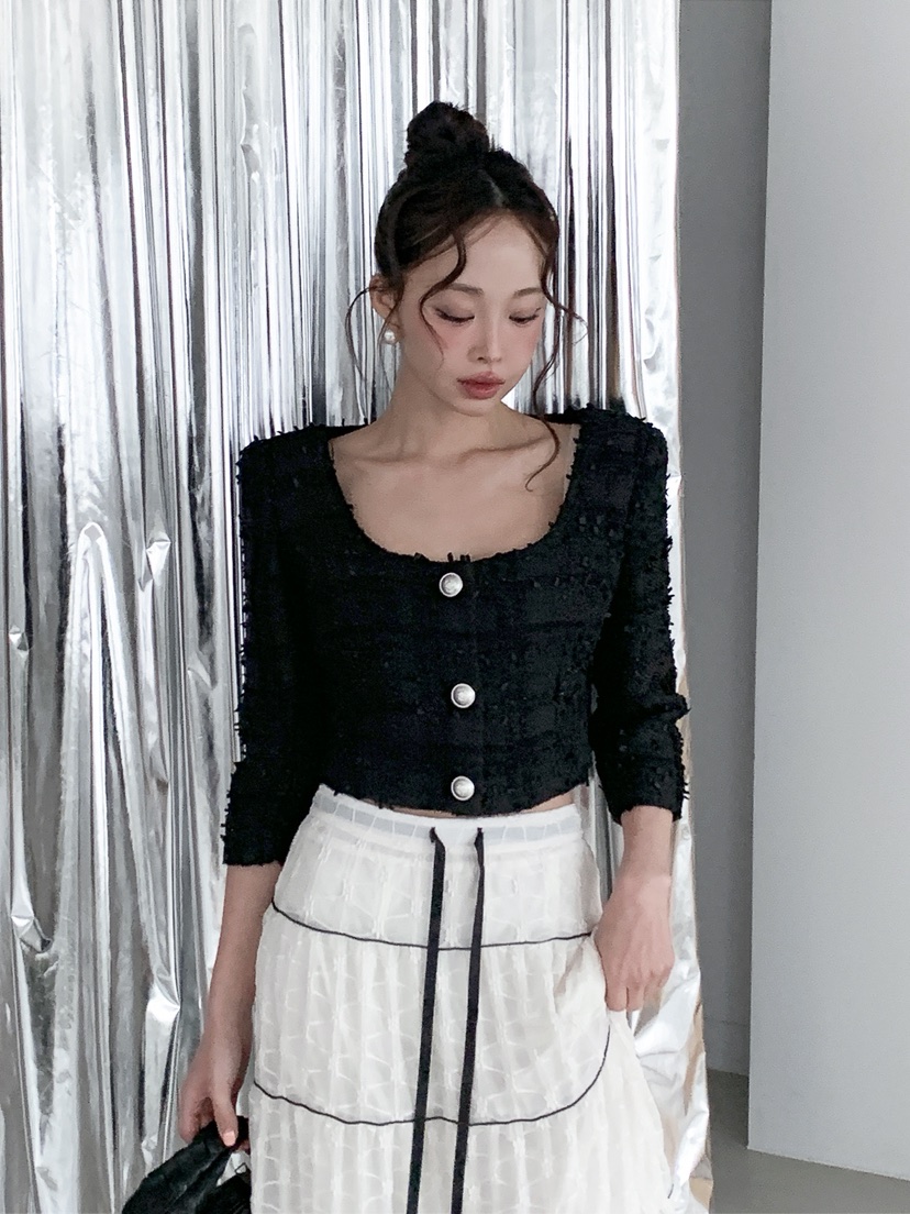 VERANDA韓國直郵女裝新品熱賣26春夏人氣職業時尚長裙蕾絲花VERANDA長裙