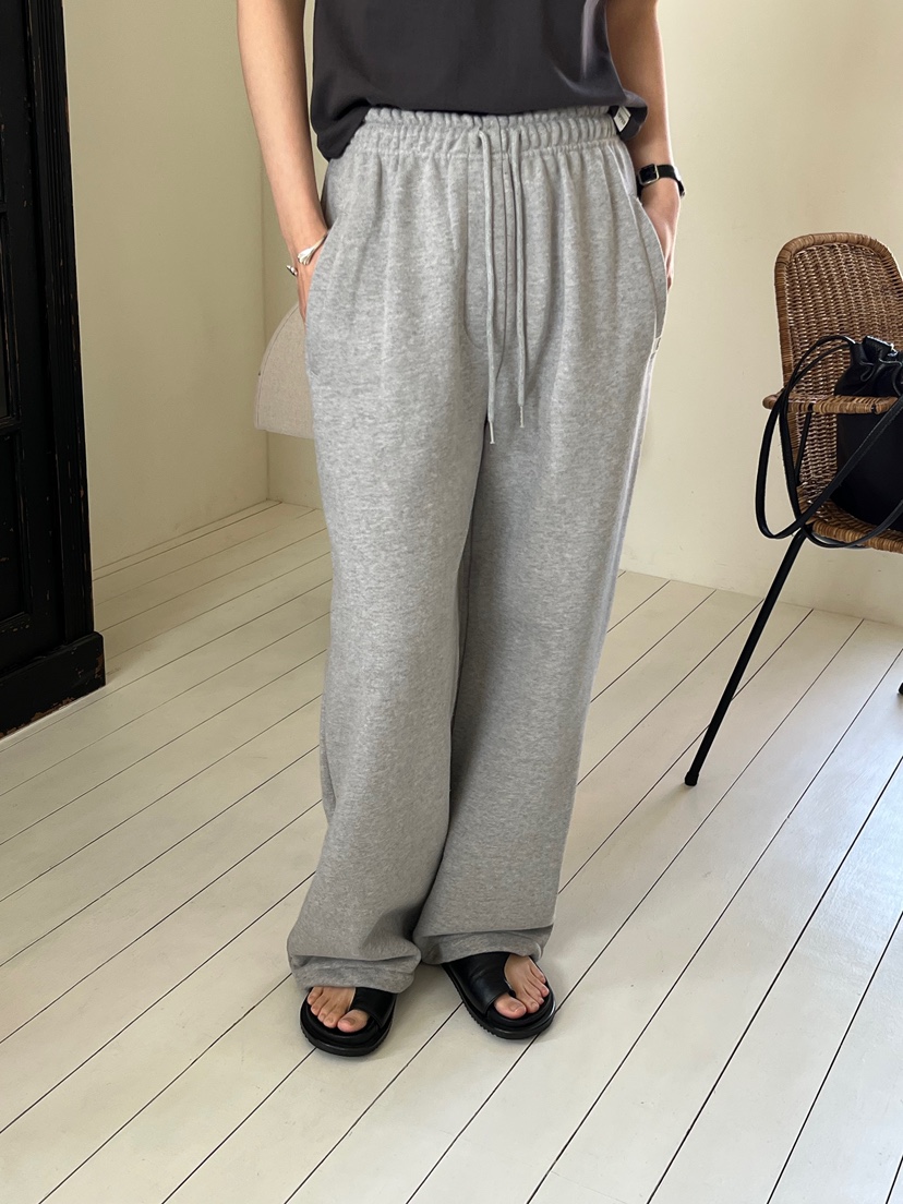 OP PER韓國東大門直郵女裝新款推薦時尚26春夏休閑褲條紋OPPER-simplebeige休閑褲