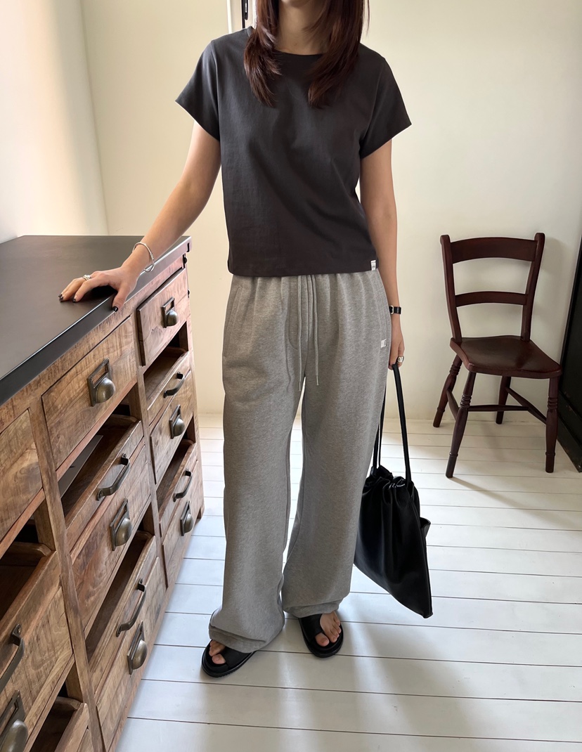 OP PER韓國東大門直郵女裝新款推薦時尚26春夏休閑褲條紋OPPER-simplebeige休閑褲