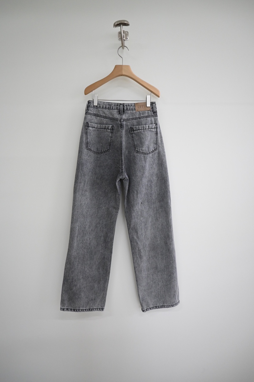 OP PER韓國東大門直郵女士新款26春夏休閑推薦熱賣牛仔褲OPPER-simplebeige牛仔褲