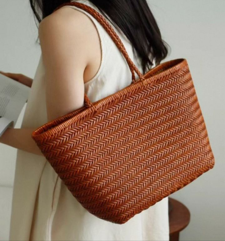 TROUVAILLE韓國直郵女裝新款休閑職業人氣單肩斜跨包牛皮TROUVAILLE單肩/斜跨包