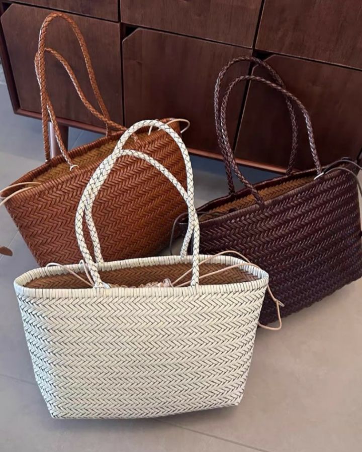 TROUVAILLE韓國直郵女裝新款休閑職業人氣單肩斜跨包牛皮TROUVAILLE單肩/斜跨包