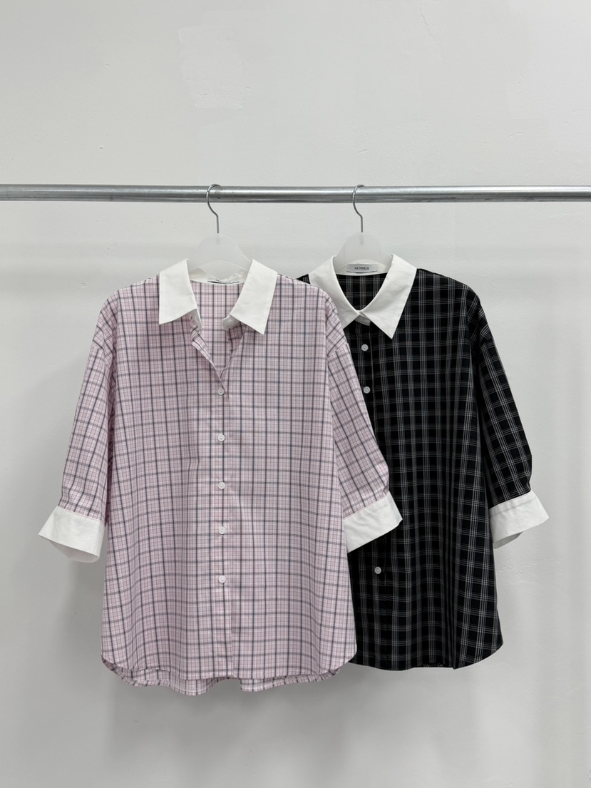 MOSMOS韓國東大門代購女裝新品推薦休閑時尚職業襯衫蕾絲衫MOSMOS襯衫/蕾絲衫