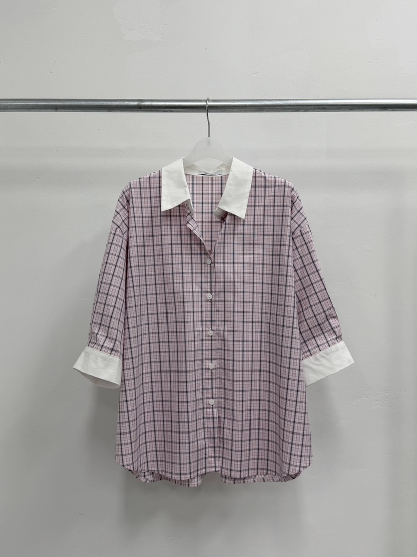 MOSMOS韓國東大門代購女裝新品推薦休閑時尚職業襯衫蕾絲衫MOSMOS襯衫/蕾絲衫圖色1